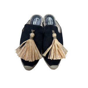 Bettye Muller black slip on shoes/sandals size 7.5 SKU 2324